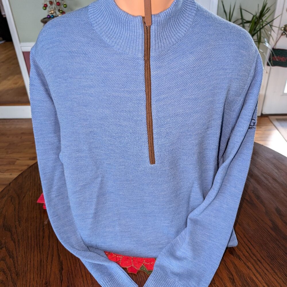New Vineyard Vines Quarter Zip Sweater